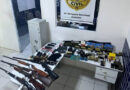 Operação da PCPE encontra arsenal no Sertão do Araripe e prende 4 pessoas