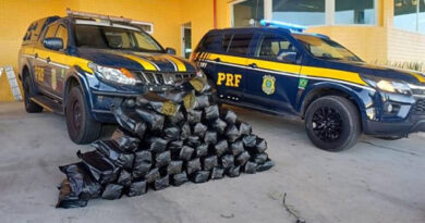 Ação da PRF e PM prende dupla com mais de 50 kg de “supermaconha” em Petrolina